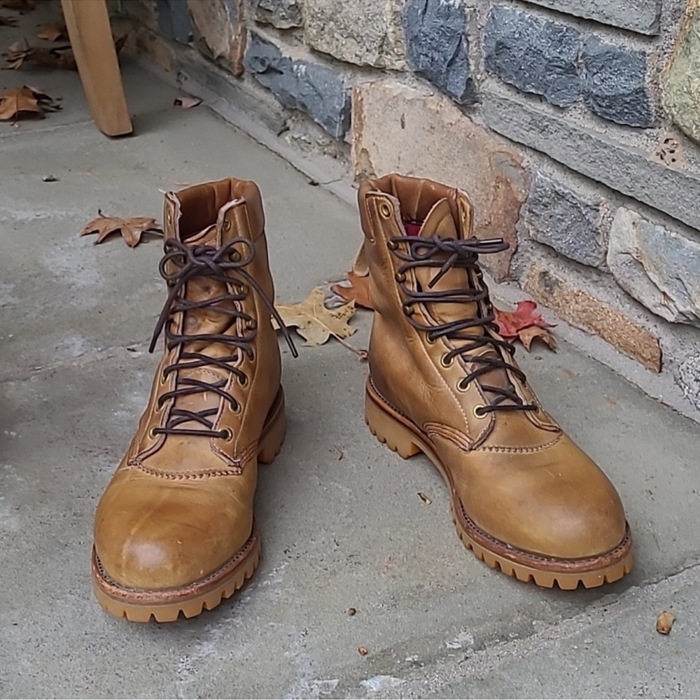 Chippewa original leather vintage  work utility boots - Picture 7 of 12